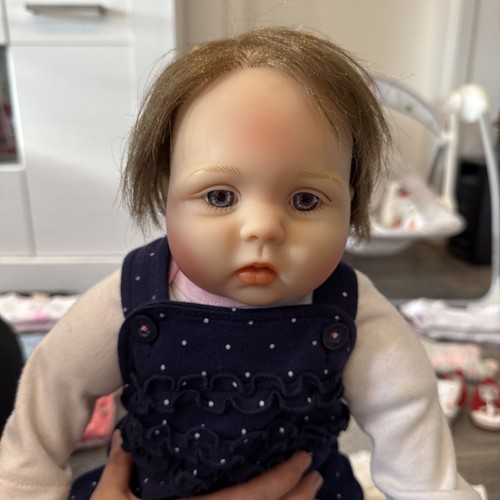 Realistic Reborn Baby Dolls NPK COLECTION 50 cm mit Kleiderpaket - Mädchen - Bild 8 von 13