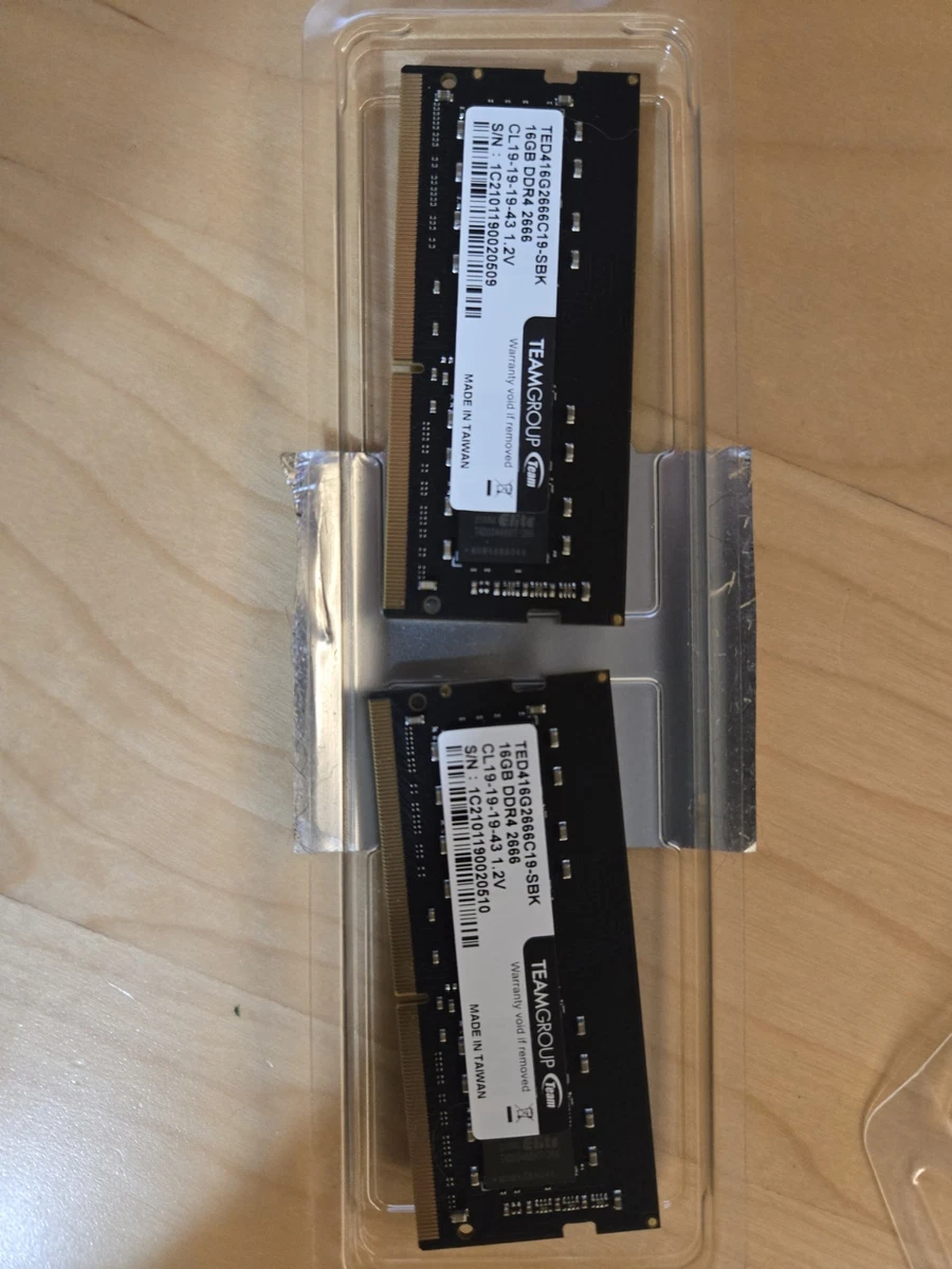 Team Group PC4-21300 (DDR4-2666) Bus Speed DDR4 SDRAM Memory (RAM