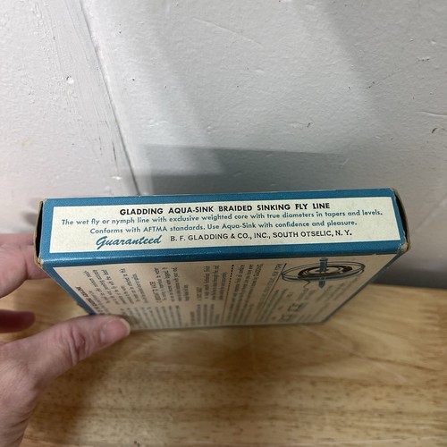 Vintage Gladding Fly Line "Aqua Sink" Size HDH DT-6-S - Picture 10 of 12