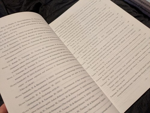 3 LG. VOLUMES CHIMPANZEE MIND COLLECTION OF ARTICLES TETSURO MATSUZAWA 1976-2005 - Foto 7 di 9