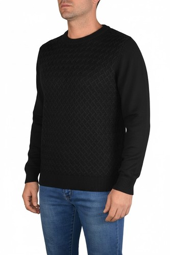 Herren Winter Pullover Wolle Zopfpullover Rundhals Pulli L XL - Bild 24 von 30