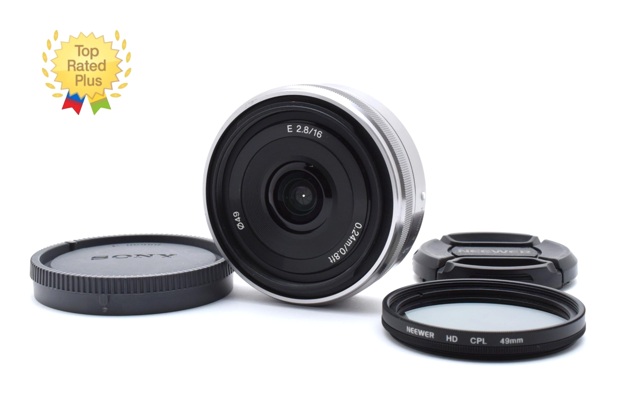 美品 SONY E 16mm F2.8 SEL16F28 Amazon.com : Sony SEL16F28 16mm f/2.8 Wide-Angle Lens for