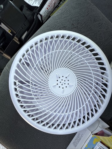 Portable Stand Fan Folding Pedestal USB Rechargeable Telescopic Table Floor