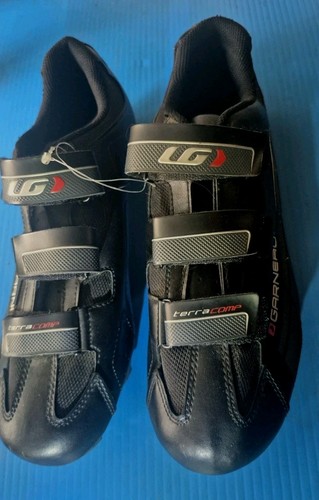 Louis Garneau Comp Cycling SHOES Black Grey Men's US Size 10/ 43 Cleats - Bild 4 von 7