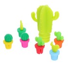  7 Pcs Weinflaschenverschluss Flaschenaufsätze Aus Silikon Weinstopper