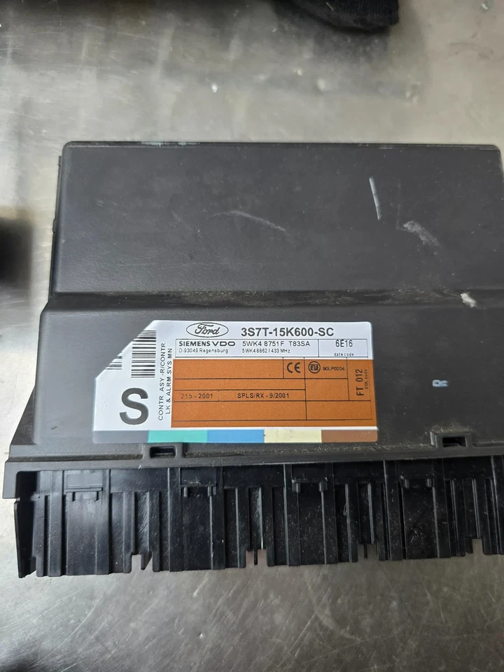 Kit centralina motore 6S7112A650BD BE per FORD MONDEO III - Immagine 3 di 4