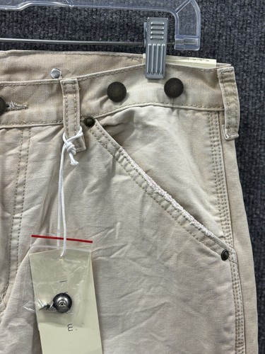 MNML Vintage Lined Work Pants Men’s Size 30 Tan NEW WITH TAGS - Picture 4 of 17