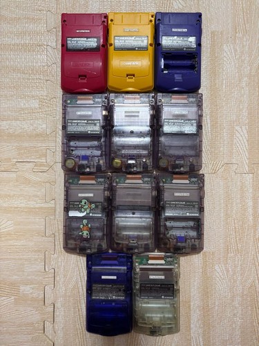 Nintendo Game Boy Color x11 Lot Midnight Blue etc. GBC Konsole getestet Japan - Bild 6 von 6
