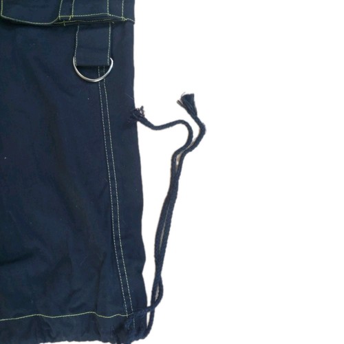 Punk Gothic Hose. Oxyzone mit Schnallen, Reißverschlüssen, Blau Schwarz Gr. 30 - Bild 3 von 15
