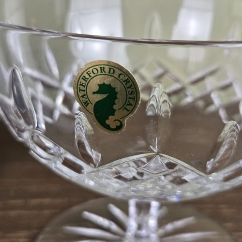 5in Waterford Crystal Lismore Footed Candy Dish Compote Bowl Box - Picture 4 of 8