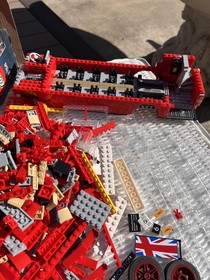 RETIRED Lego Creator London Bus Set 10258 Double Decker Bus W/box manual sticker