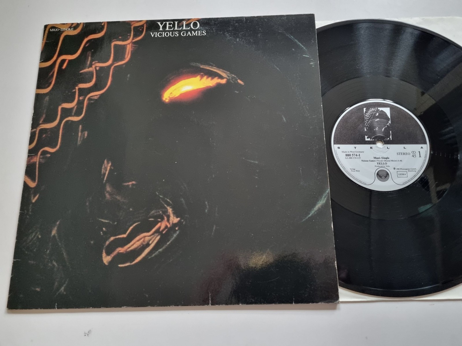 Yello - Vicious Games 12'' Vinyl Maxi Germany