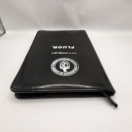 Classeur portefeuille zippé Leeds poches noires FLUOR département énergie - Photo 3/8