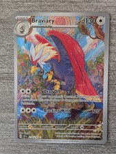 Pokémon TCG Braviary 214/191 Illustration Rare  Holo - SP85