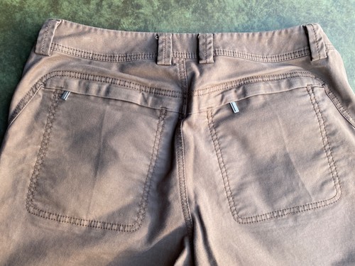 Bermudas largas con botones Nau marrón talla 32 - Imagen 3 de 6