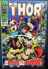 THE MIGHTY THOR #152 1968 Marvel VG-F - Comic Lot Break