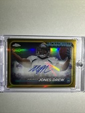 2024 Topps Chrome - Autographs Maurice Jones-Drew #BA-MJO Gold Refractor /50