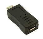 Micro-B USB Male to Micro-B USB Female STRAIGHT Adapter