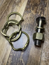 Metal Brain Teaser Puzzles Set of 2 Classic Disentanglement Logic Games