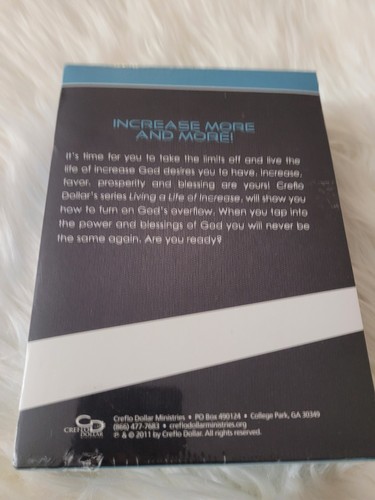 Creflo Dollar’s Living A Life Of Increase~Brand New & Sealed - Picture 2 of 2
