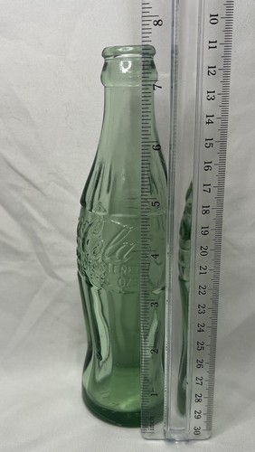 25. Dezember 1923 Santa Fe Ca Weihnachten Cola 6 Unzen Flasche Hobbleskirt PAT D grünes Glas - Bild 6 von 6