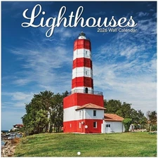 Turner Lighthouses 2026 Mini Wall Calendar w