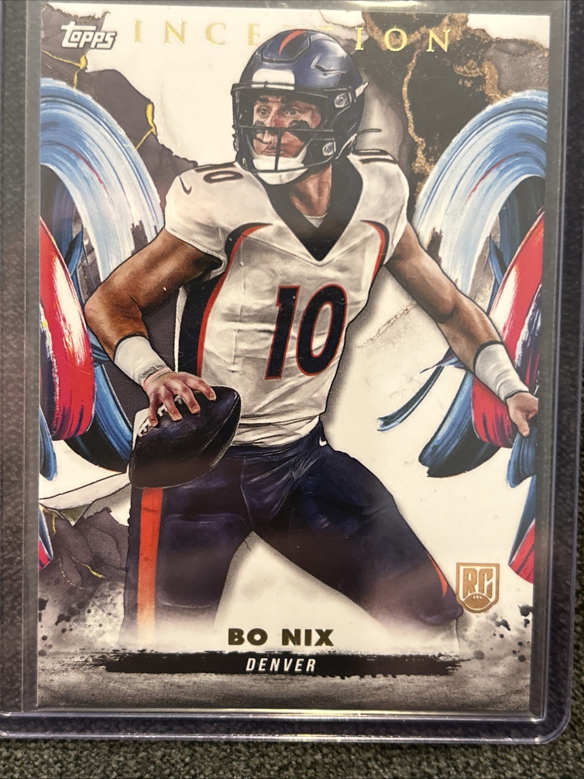 2024 Topps Inception Bo Nix Rookie Card #161 RC