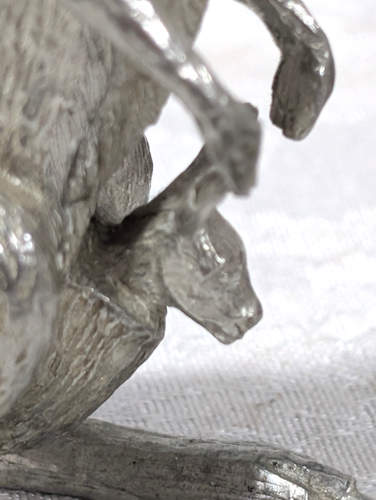 Australian Kangaroo Pewter Figurine - Picture 7 of 8