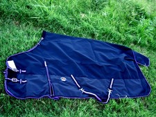 80" 1200D Turnout  Rain Horse SHEET Light Winter Blanket Black 307