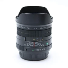 Pentax FA 31mm F/1.8 AL Limited Black (Pentax K mount) #255 -Near Mint-