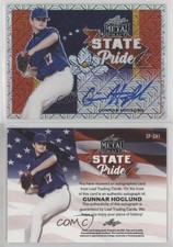 2021 Leaf Metal Draft State Pride Silver Mojo Gunnar Hoglund #SP-GH1 Auto