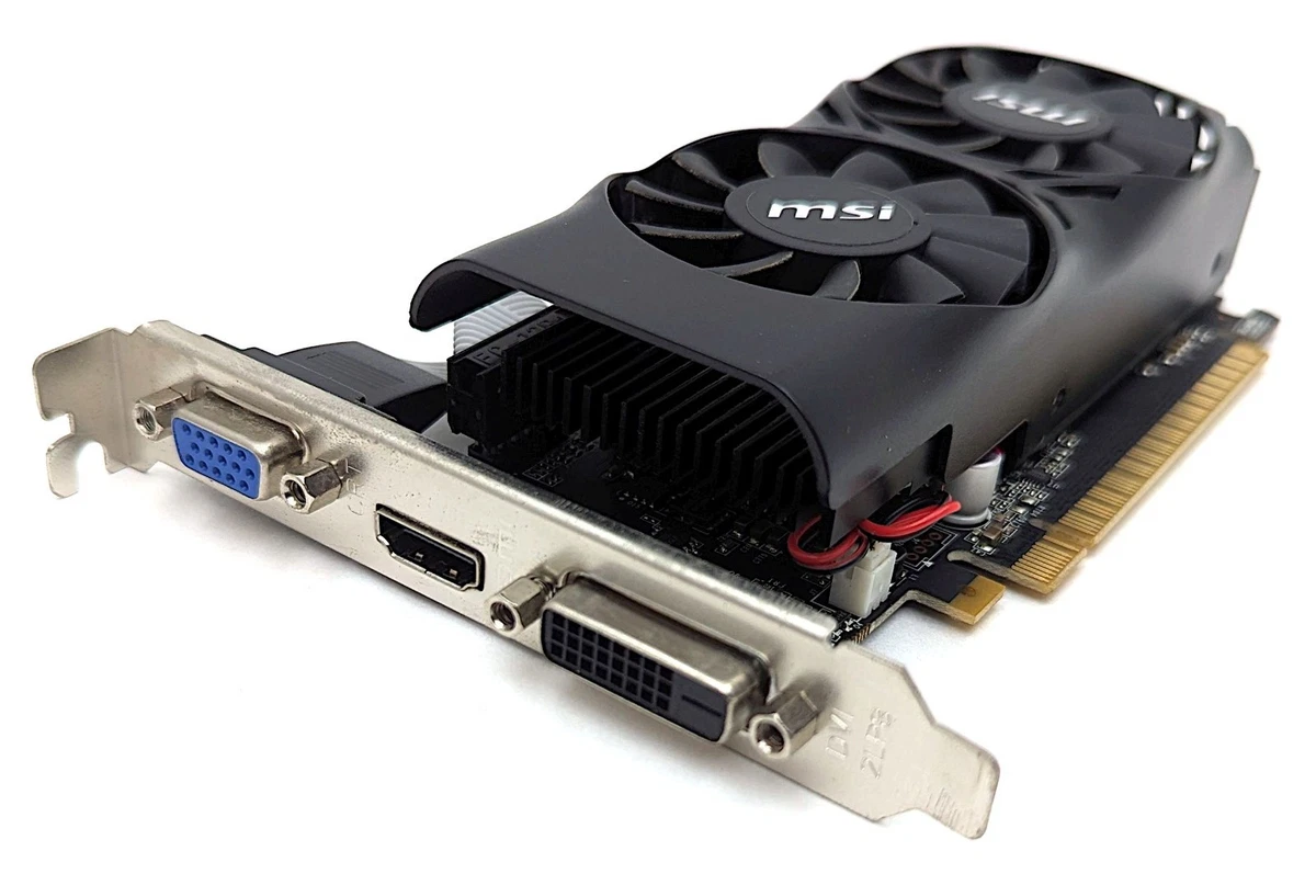 MSI NVIDIA GeForce GTX 750 Ti 2 GB Memory Computer Graphics Cards
