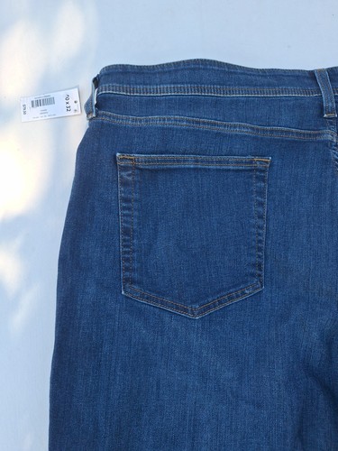Jeans Cremieux Uomo Blu Relaxed Denim Dritto 40x32* Nuovo con etichette (42x32) Vedi foto - Foto 11 di 14