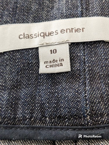 Classici. Gonna leggera in denim Entier, taglia 10, usata in ottime condizioni - Foto 3 di 3