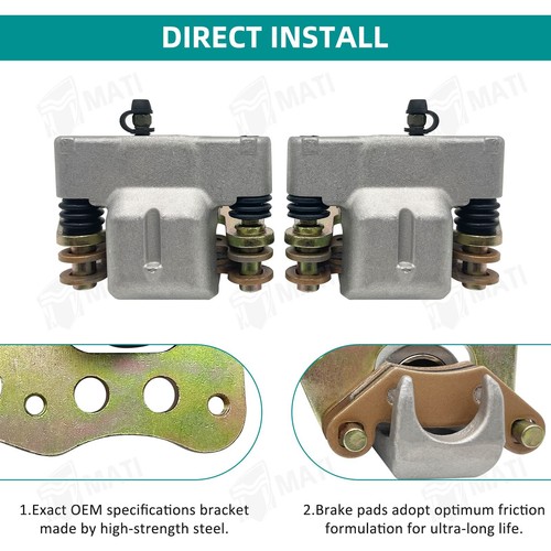 Gruppo pinza freno anteriore sinistra e destra per Polaris ATV Sportsman 335 400 500... - Foto 3 di 6