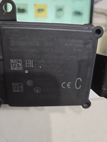 2019-2020TOYOTA CAMRY MAZDA3,CX-30 FRNT DISTANC CRUISE CONTROL SENSR88210-06090. - Bild 2 von 5