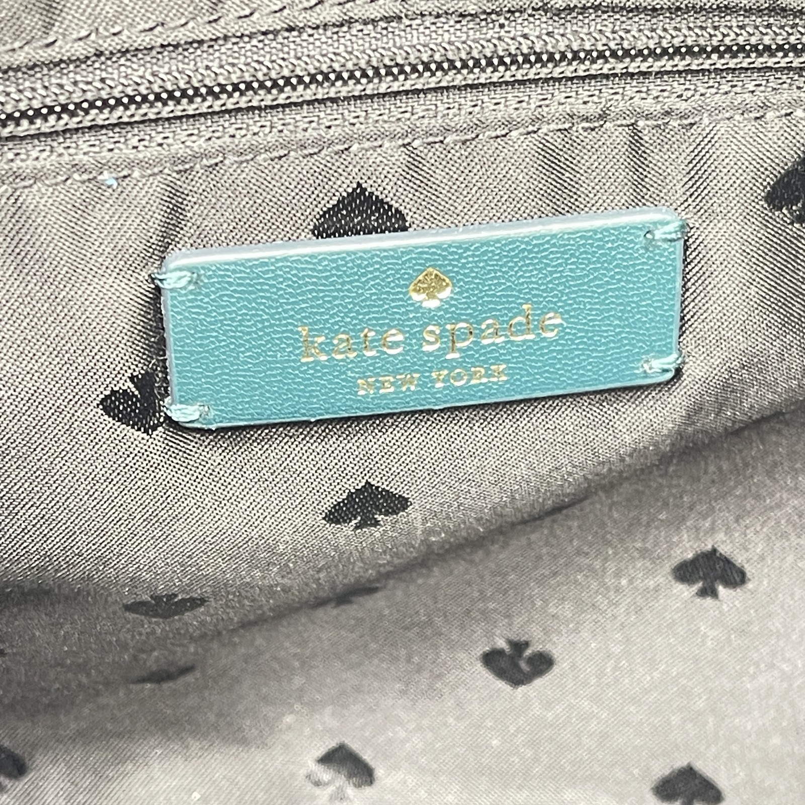 Kate Spade Womens Ella Tote Bag Faux Shearling K9390 Green thumbnail 9