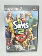 Sony PlayStation 2 PS2 Game The Sims 2 Pets Complete CIB Manual Tested