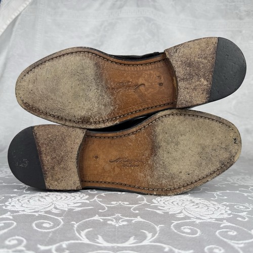 Mezlan Florence elegante Oxford-Schuhe mit Kappe Größe US 8M schwarz Leder hergestellt in Spanien - Bild 10 von 15