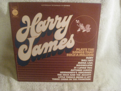 HARRY JAMES PLAYS THE SONGS THAT SOLD A MILLION 1959  NM/EX Vinyl LP