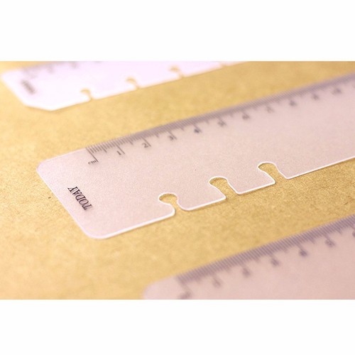 A5/A6/A7 Size Today Page Marker Frosted Plastic Ruler Insert Refill Organiser #A - Picture 4 of 12