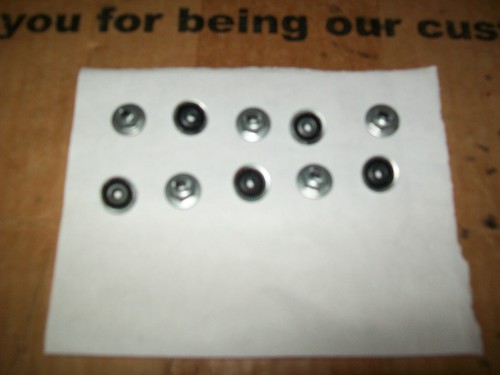 10 De Palnut SDM125085 Tuerca de Lavadora con Sellador de PVC .125 Tachón X 5/16 X 17/32 OD - Imagen 2 de 2