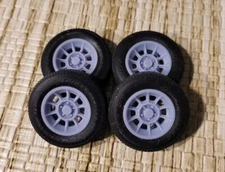 1/18  Scale Dukes Of Hazzard  General Lee Vector Wheels/Tires  Resin Set 