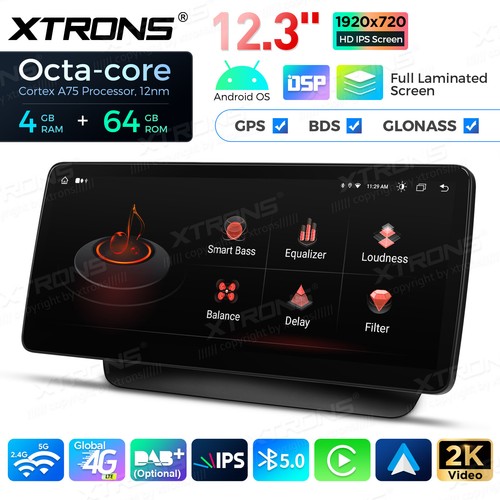 Android 14 8-Core Car Stereo GPS NAVI 4G WIFI BT SWC For Benz E-Class A207 C207 - Picture 1 of 18