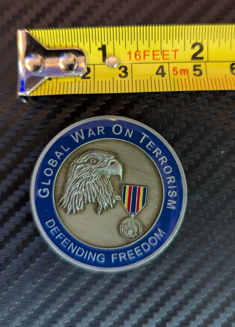 Navy GWOT Challenge Coin Military Collectible-image