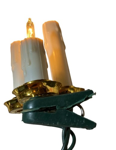 Weihnachtskerzen Lichterkette 15er Set Innen Klemmlichter - Bild 5 von 11