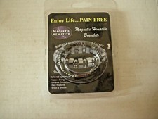 Magnetic Hematite Bracelet, For Pain Relief, Stretchable, Black Beads, Brand New