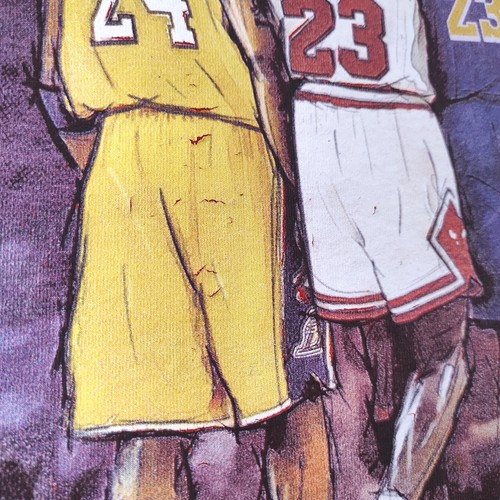 Legends T Shirt Mens Large Red Kobe Bryant Michael Jordan LeBron James Friends - Picture 7 of 22