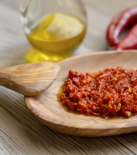 Harissa Du Cap Bon Tunisie La Flamms Du Cap Bon 8 latas red peso 135g - Imagen 6 de 11