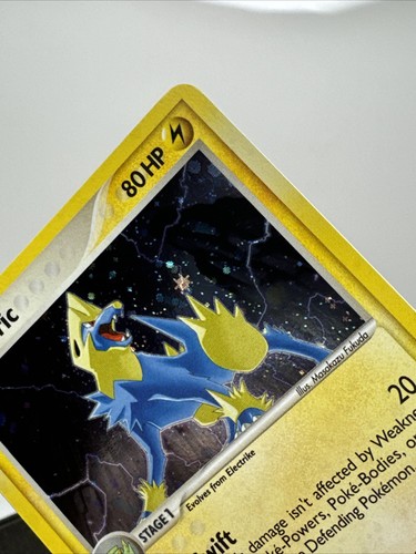 Pokemon Manectric Holo Rare EX Emerald 7/106 NM - Afbeelding 8 van 22